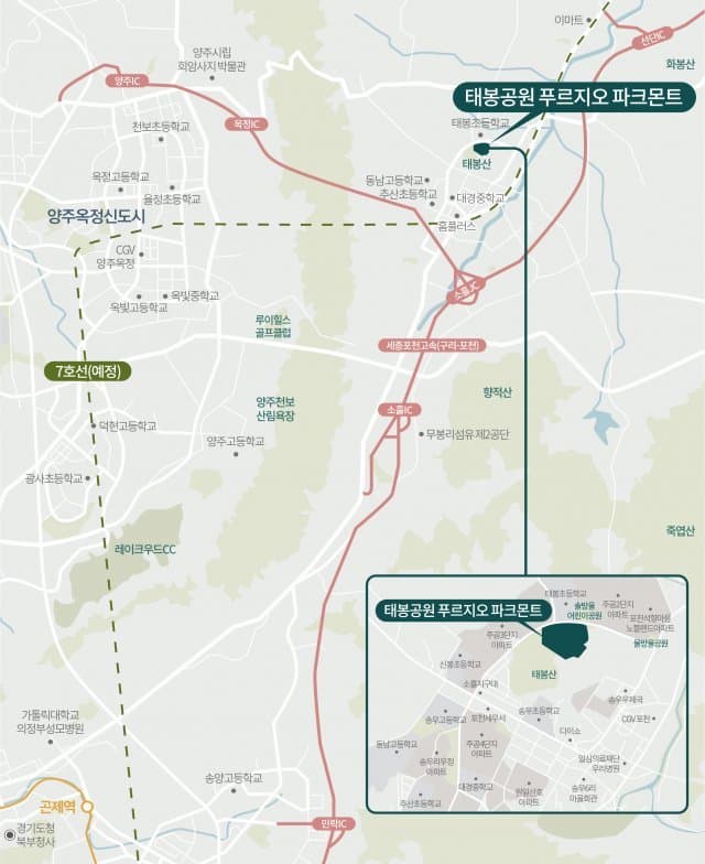 대우건설, 포천 태봉공원 푸르지오 파크몬트 분양 돌입