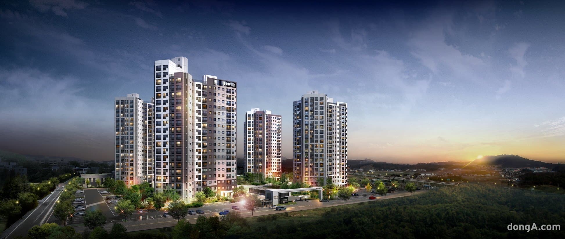 금호어울림센트럴파크 시세 분석 카더라