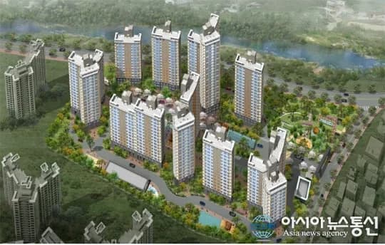 파주연풍 양우내안애 에코하임 단지 사진