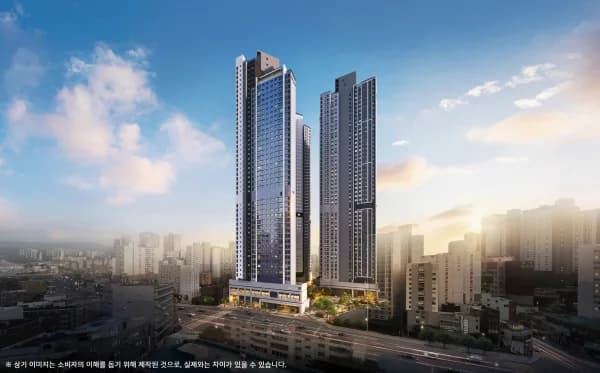 금정산 하늘채 루미엘 부산 미분양 64세대 현황