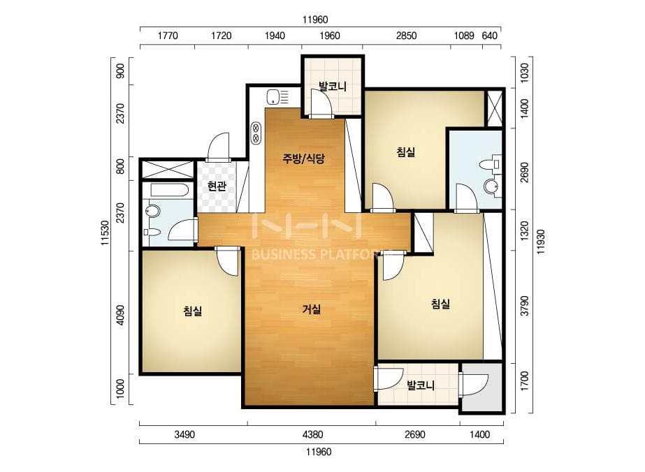 경상남도 고성군 고성읍 디에스아이존빌 아파트 101㎡ 30평형대