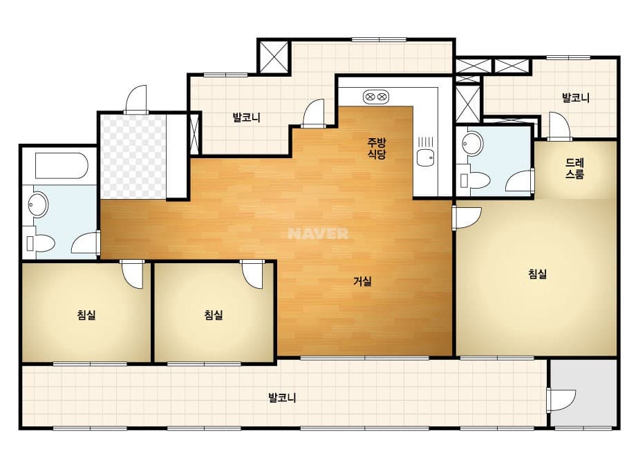 울산시 울주군 온양읍 e편한세상울산온양 아파트 84㎡ 20평형대