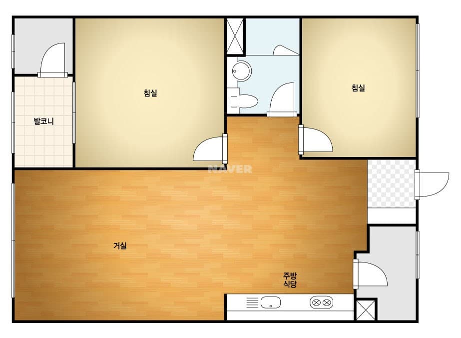 충청북도 진천군 진천읍 진천양우내안애해오르미 아파트 77㎡ 20평형대