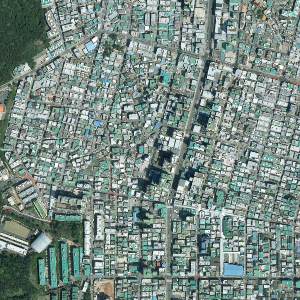 부산 남구 용호4 재개발 현재 위성사진