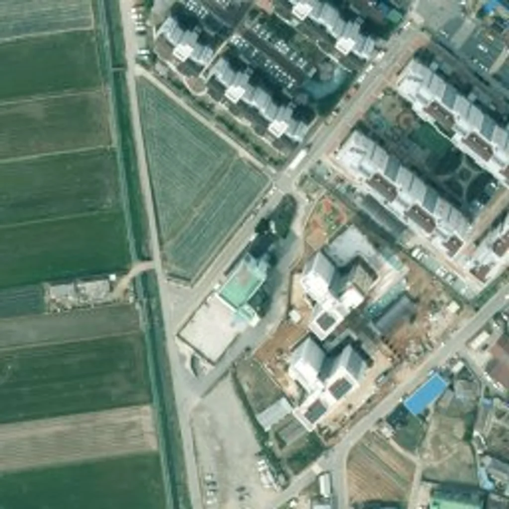 위성사진 © VWorld 무안 승원팰리체 더클래스 현재 위성사진