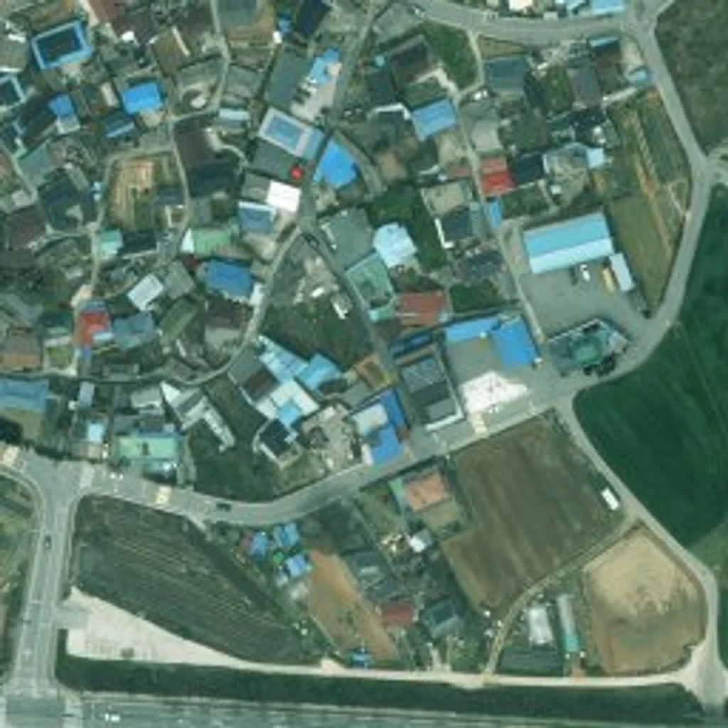 나주 한국아델리움 더하이츠 현재 위성사진