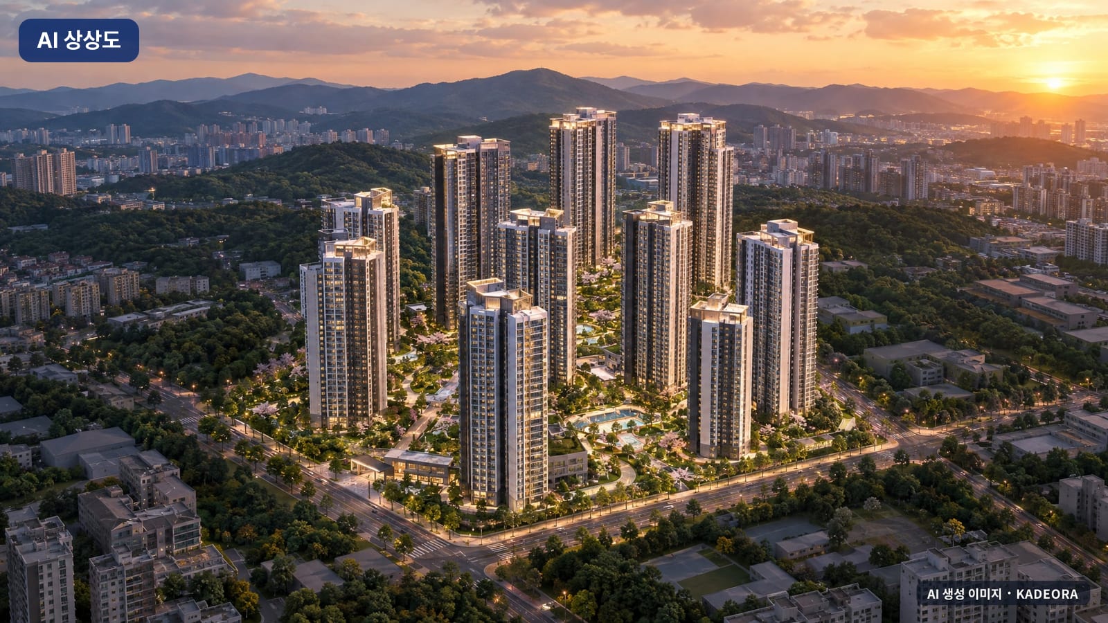 힐스테이트 거제시그니처 AI 상상도