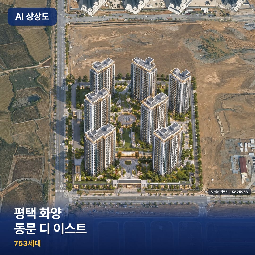 평택 화양 동문 디 이스트 AI 상상도
