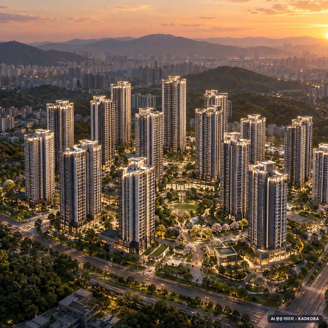 검단 센트레빌 에듀시티(AB8BL) 17개동·최고 25층·총 1,534세대 기준 AI 상상도 — 실제와 다를 수 있음 검단 센트레빌 에듀시티(AB8BL) 17개동·최고 25층·총 1,534세대 기준 AI 상상도(노을 항공) — 실제와 다를 수 있음