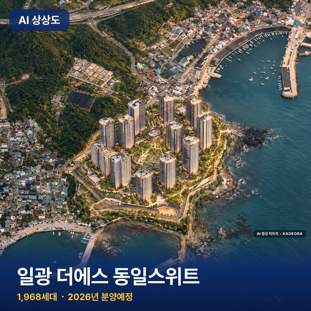 일광 더에스 동일스위트 단지 썸네일 — AI 생성 이미지