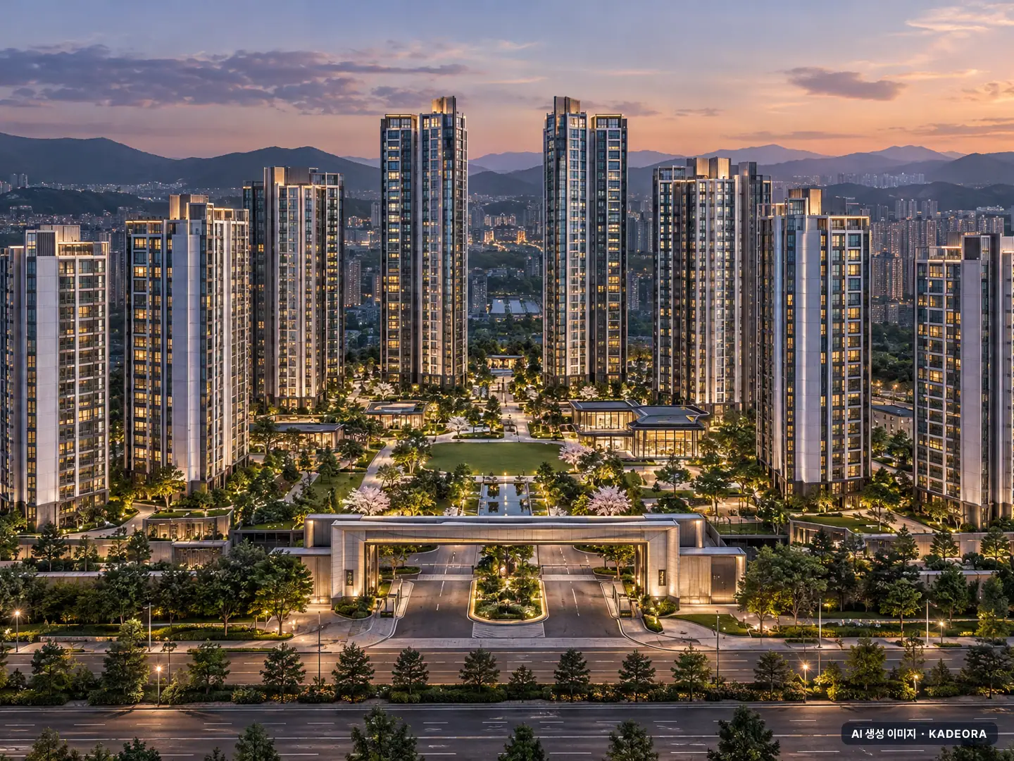 지웰 엘리움 양주 덕계역 10개동·최고 39층·총 1,595세대(이번 1,355세대 공급) 기준 AI 상상도 — 실제와 다를 수 있음 지웰 엘리움 양주 덕계역 10개동·최고 39층·총 1,595세대(이번 1,355세대 공급) 기준 AI 상상도(단지 입구) — 실제와 다를 수 있음