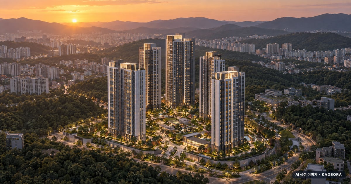 남양주진접2지구 A-1블록 공공분양주택 입주자모집(본청약) 이번 920세대 공급 기준 AI 상상도(노을 항공) — 실제와 다를 수 있음