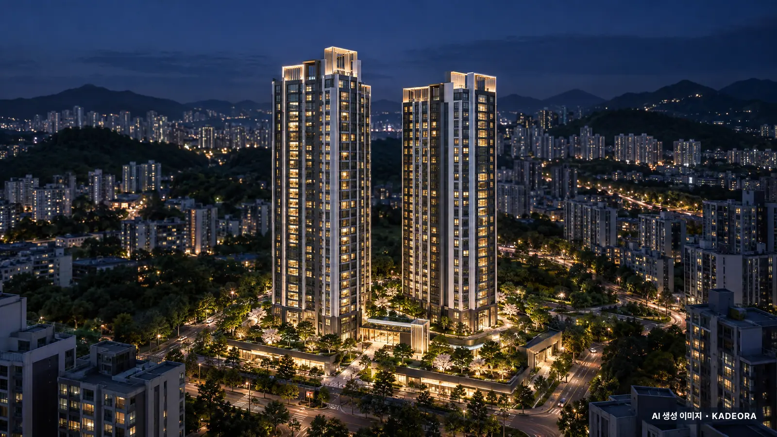 더폴 울산신정 단지 전경 AI 상상도 — 남구 신정동 168세대