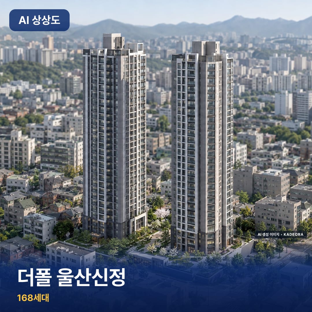 더폴 울산신정 AI 상상도