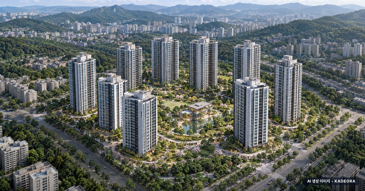 천안 아이파크 시티 6단지 분양가 천안 아이파크 시티 6단지 단지 전경 AI 상상도 — 서북구 성성동 1,012세대