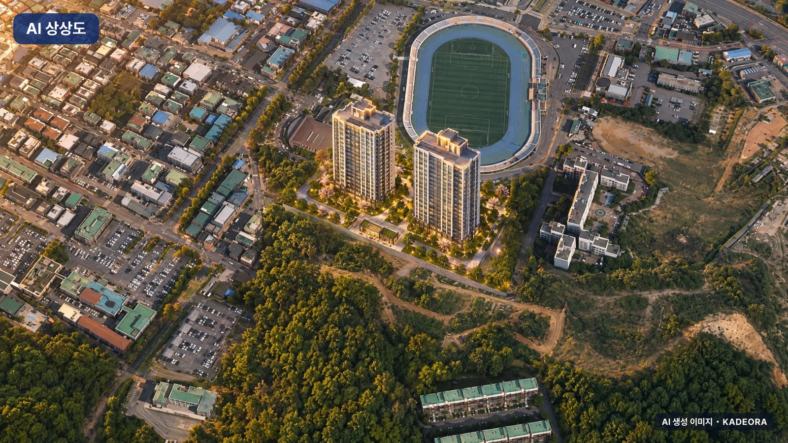 사우역 지엔하임 AI 상상도