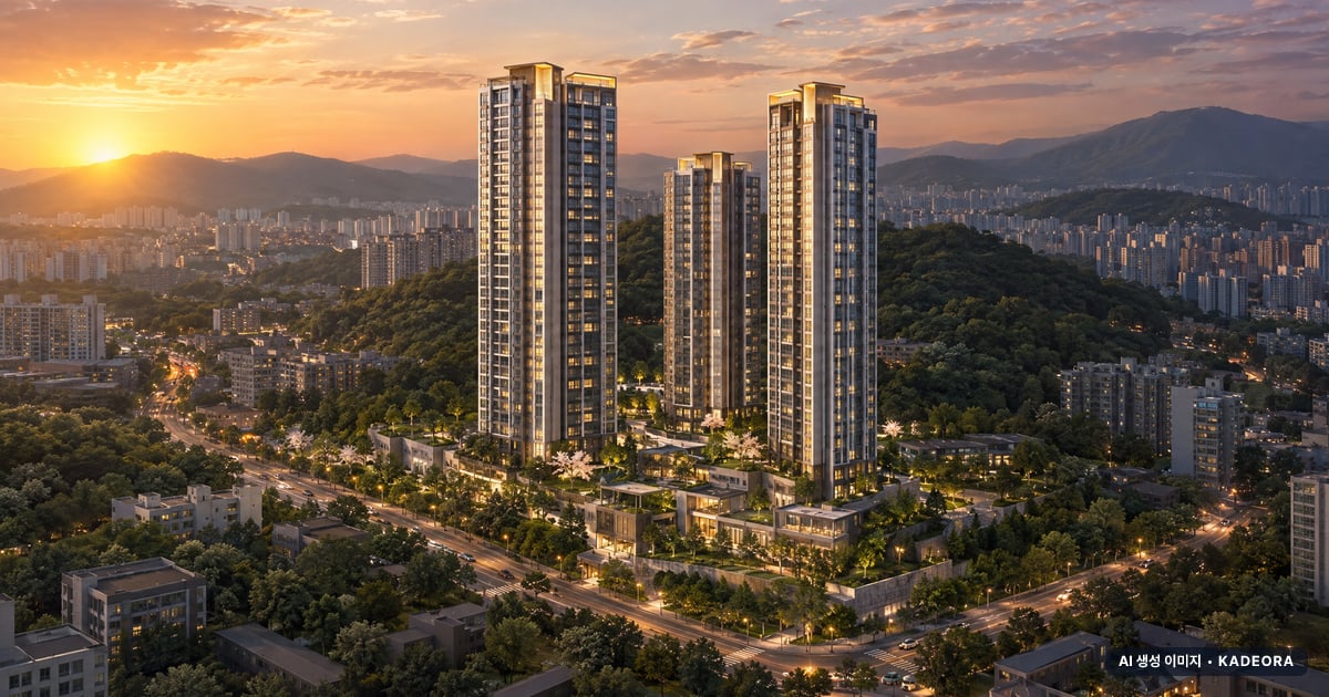 밀양 수자인 더퍼스트 2단지 공공분양주택 4개동·최고 20층·이번 114세대 공급 기준 AI 상상도 — 실제와 다를 수 있음 밀양 수자인 더퍼스트 2단지 공공분양주택 4개동·최고 20층·이번 114세대 공급 기준 AI 상상도(노을 항공) — 실제와 다를 수 있음