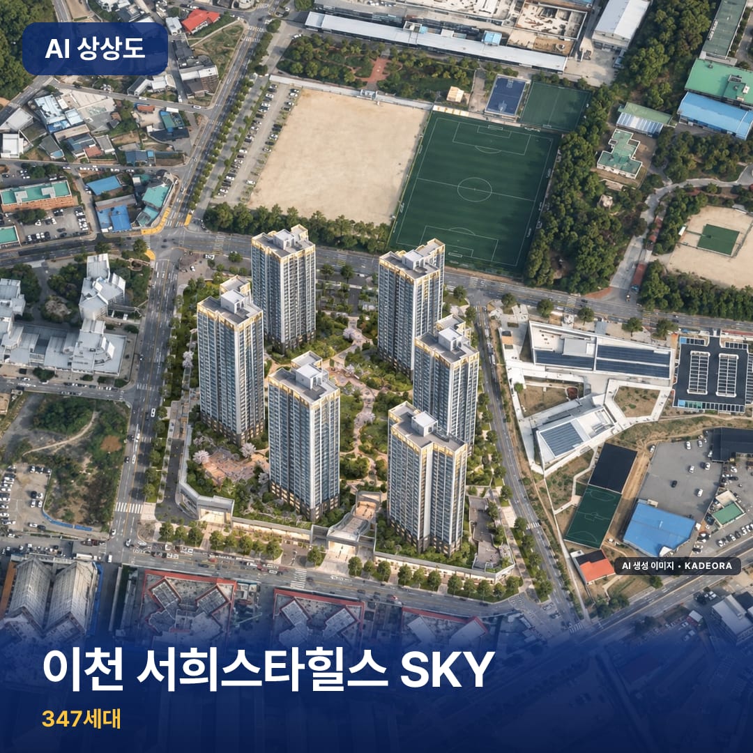 이천 서희스타힐스 SKY AI 상상도