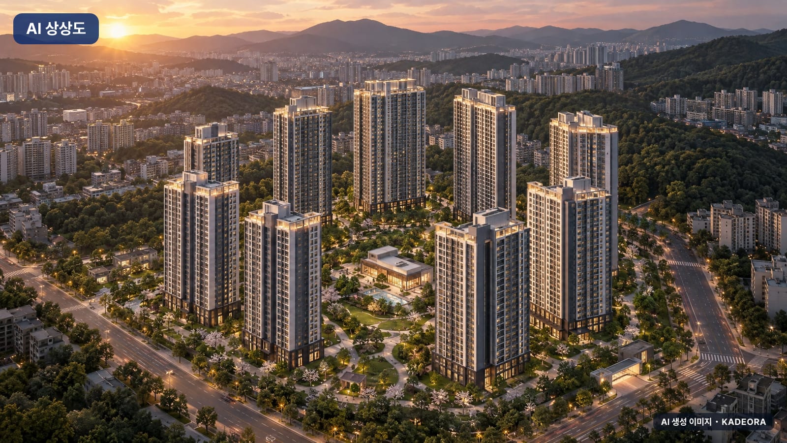 청주 가경 아이파크 8단지 AI 상상도