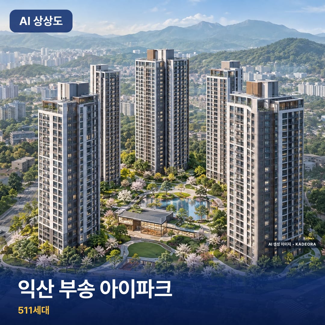 익산 부송 아이파크 단지 썸네일 — AI 생성 이미지