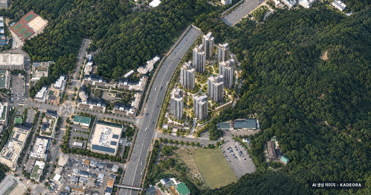 수원시 115-3 청약 수원시 115-3 단지 전경 AI 상상도 — 수원시 원천동 1,087세대