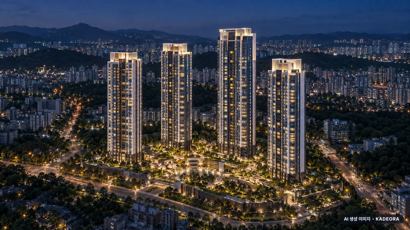 울산신복역 비스타 메트로 단지 전경 AI 상상도 — 남구 무거동 481세대
