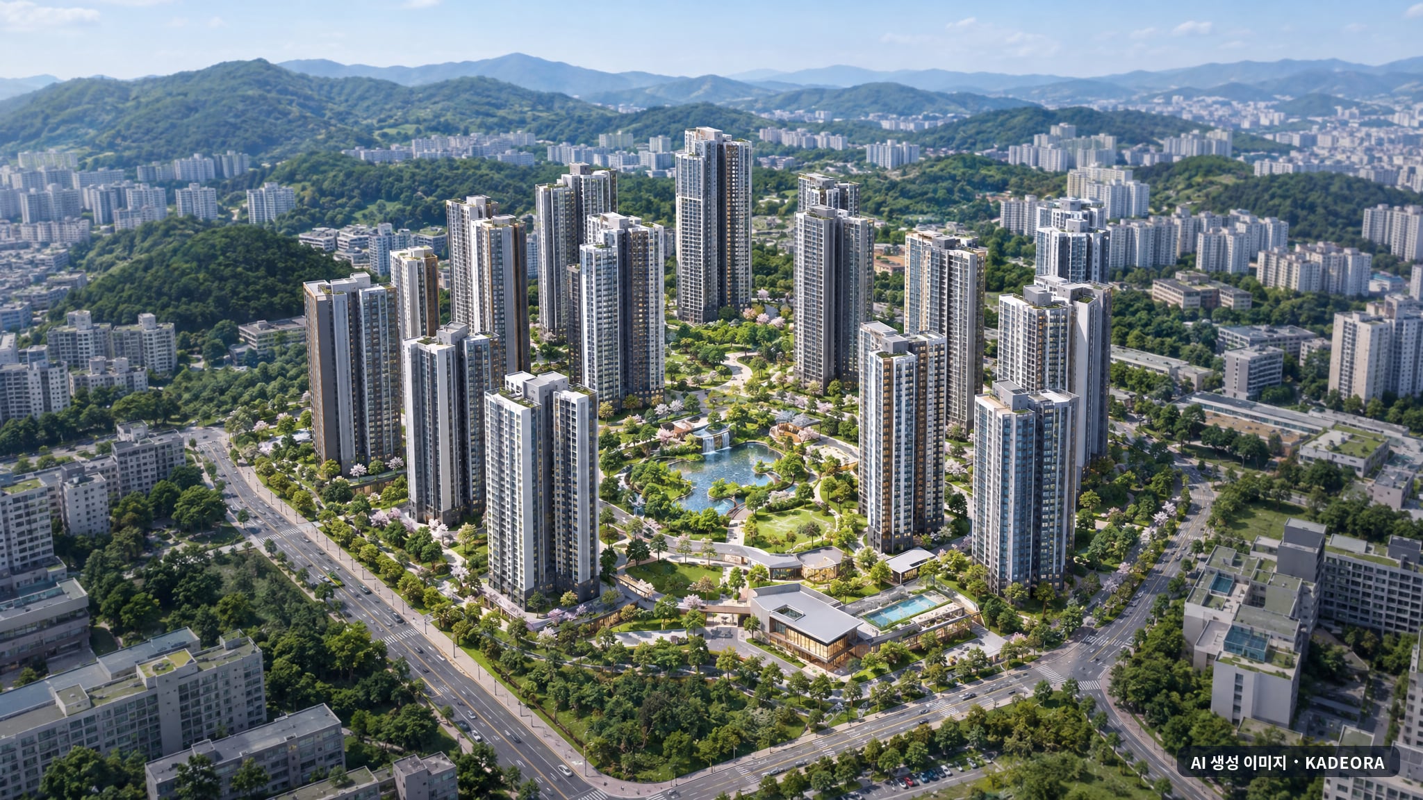 반포 디에이치 클래스트 조감도 AI 상상도(주간 항공) — 서울 서초구 분양 예고 5,002세대