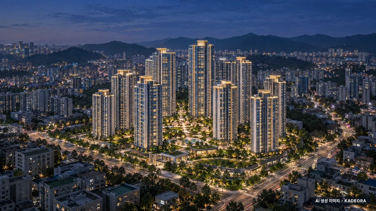 부천시 소사3 단지 전경 AI 상상도 — 부천시 소사동 총 1,517세대