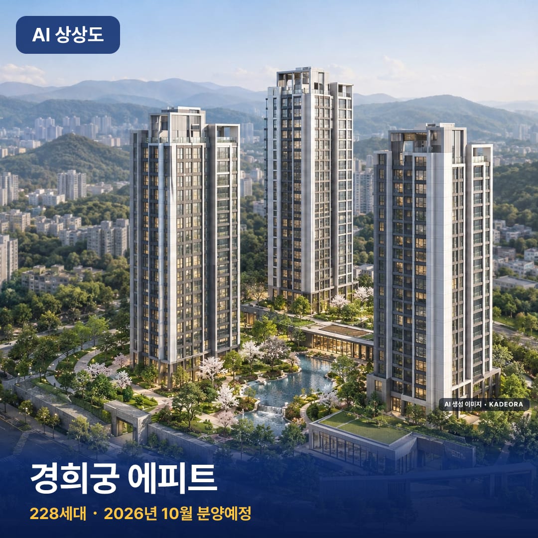 경희궁 에피트 단지 썸네일 — AI 생성 이미지