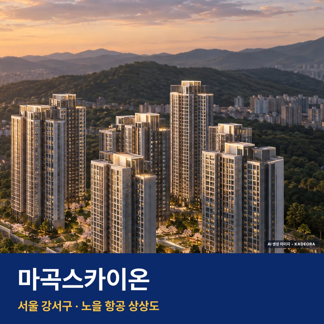 마곡스카이온 AI 상상도