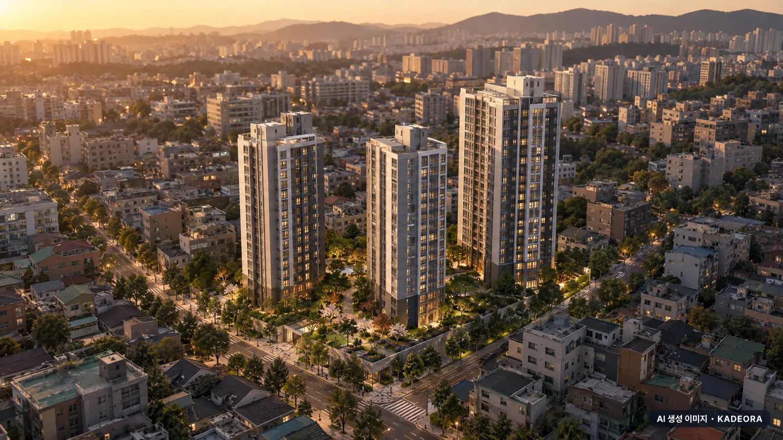 의정부역2구역 총 289세대 기준 AI 상상도(노을 항공) — 실제와 다를 수 있음