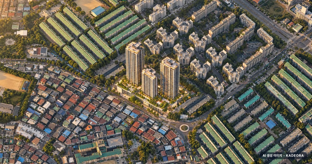 삼천 하늘채 라비엘 6개동·최고 25층·총 602세대(이번 116세대 공급) 기준 AI 상상도 — 실제와 다를 수 있음 삼천 하늘채 라비엘 6개동·최고 25층·총 602세대(이번 116세대 공급) 기준 AI 상상도(노을 항공) — 실제와 다를 수 있음