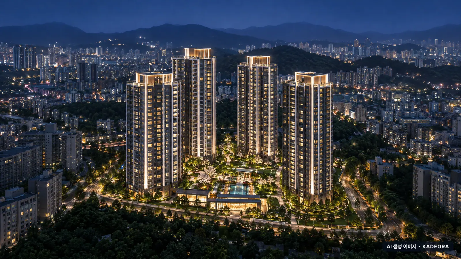 부산 수영구 알티에로 광안 단지 전경 AI 상상도 — 수영구 민락동 366세대
