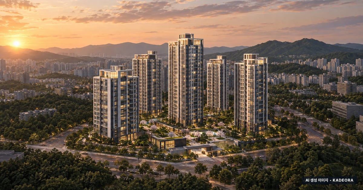 성남금토 A-4블록 신혼희망타운(공공분양)(본청약) 이번 766세대 공급 기준 AI 상상도(노을 항공) — 실제와 다를 수 있음