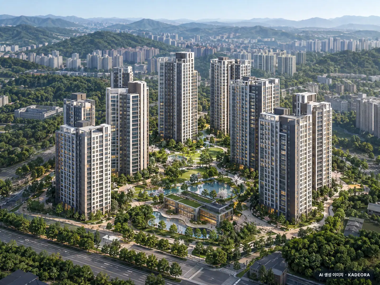 군포대야미 A2블록 신혼희망타운(공공분양)(본청약) 이번 1,003세대 공급 기준 AI 상상도 — 실제와 다를 수 있음 군포대야미 A2블록 신혼희망타운(공공분양)(본청약) 이번 1,003세대 공급 기준 AI 상상도(주간 항공) — 실제와 다를 수 있음