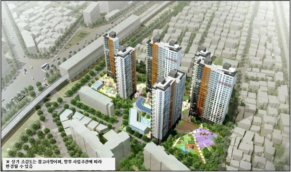 래미안 마크 더 스위트 — 위치·규모·단계 한눈에
