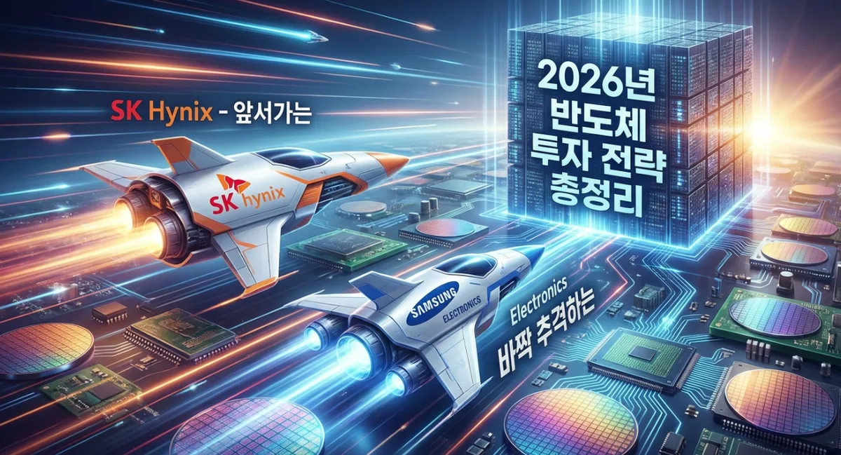 SK하이닉스 vs 삼성전자 비교 — 반도체 투자 선택 아파트