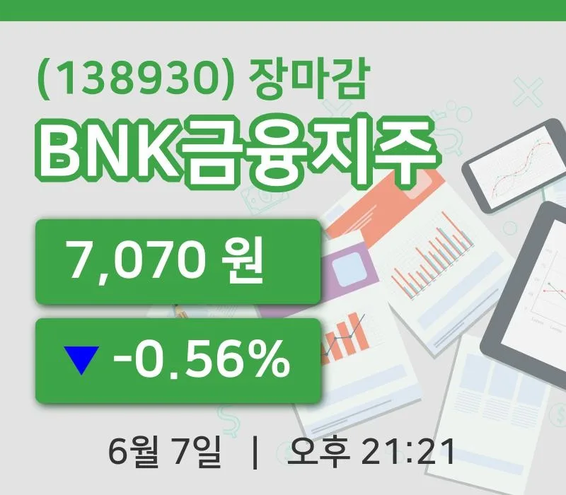 BNK금융지주 (138930) 수급 분석 — 외국인·기관 매매 동향 완벽 정리 2026 아파트