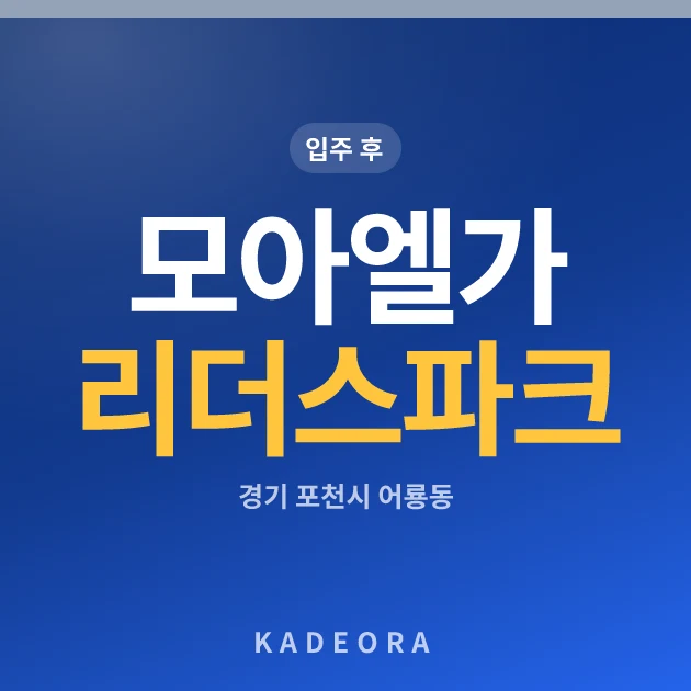 모아엘가리더스파크 현장 카드