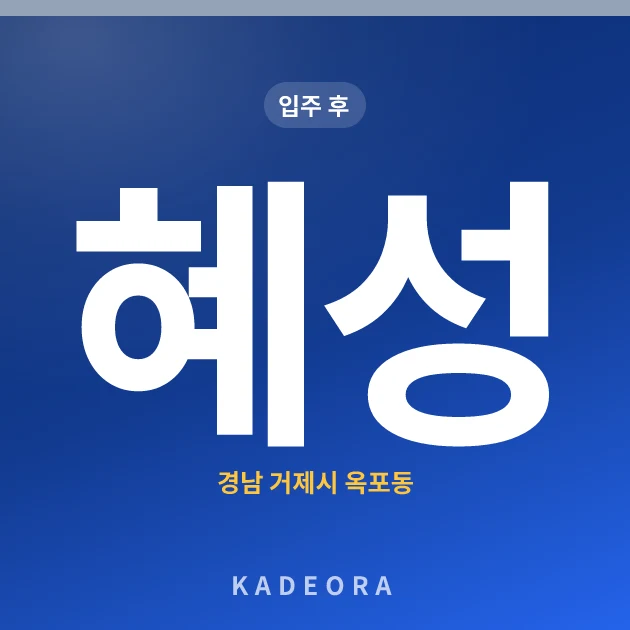 혜성 현장 카드