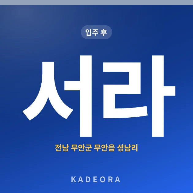 서라 현장 카드