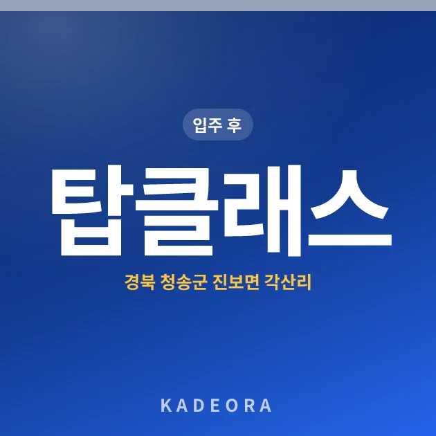 탑클래스 현장 카드