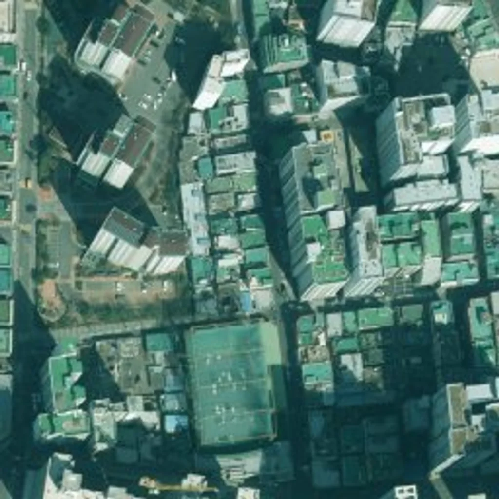 파밀리아괘법4차 위성사진 — 사상구 괘법동