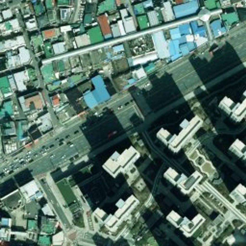 도마e편한세상포레나 위성사진 — 서구 도마동