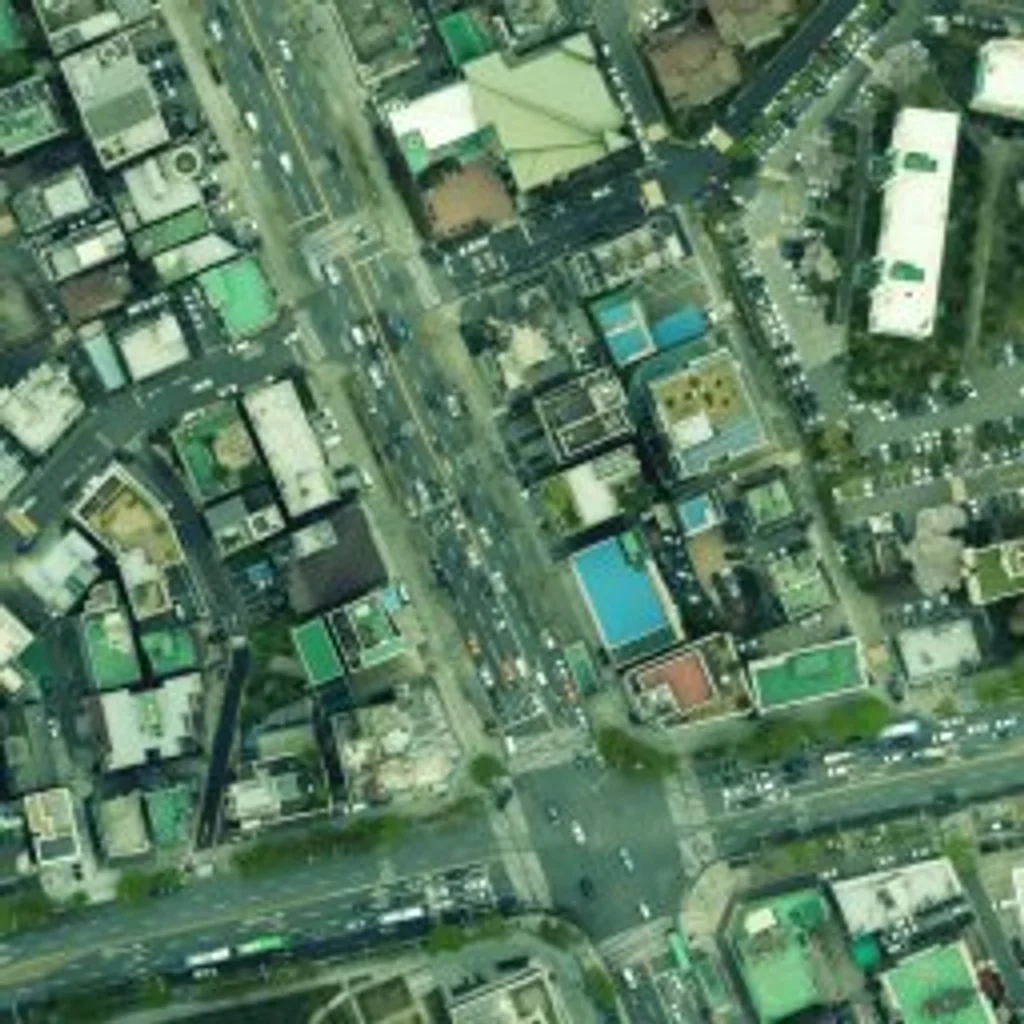 삼성청담아파트 위성사진 — 강남구 청담동