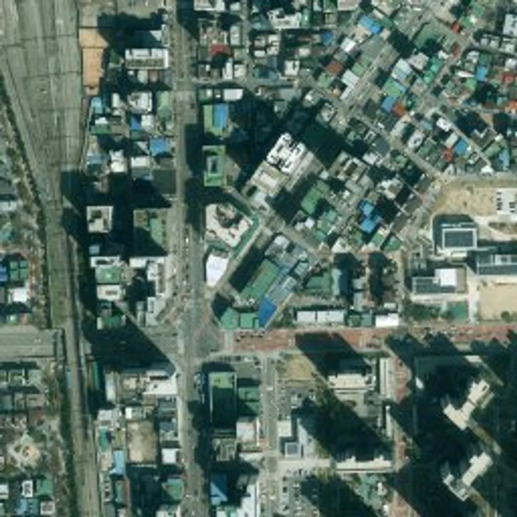 중앙2 재개발 위성사진 — 의정부시 의정부동
