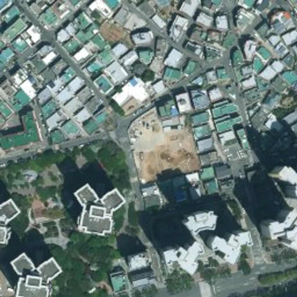 부산 동래구 사직1-5 재건축 위성사진 — 동래구 사직동