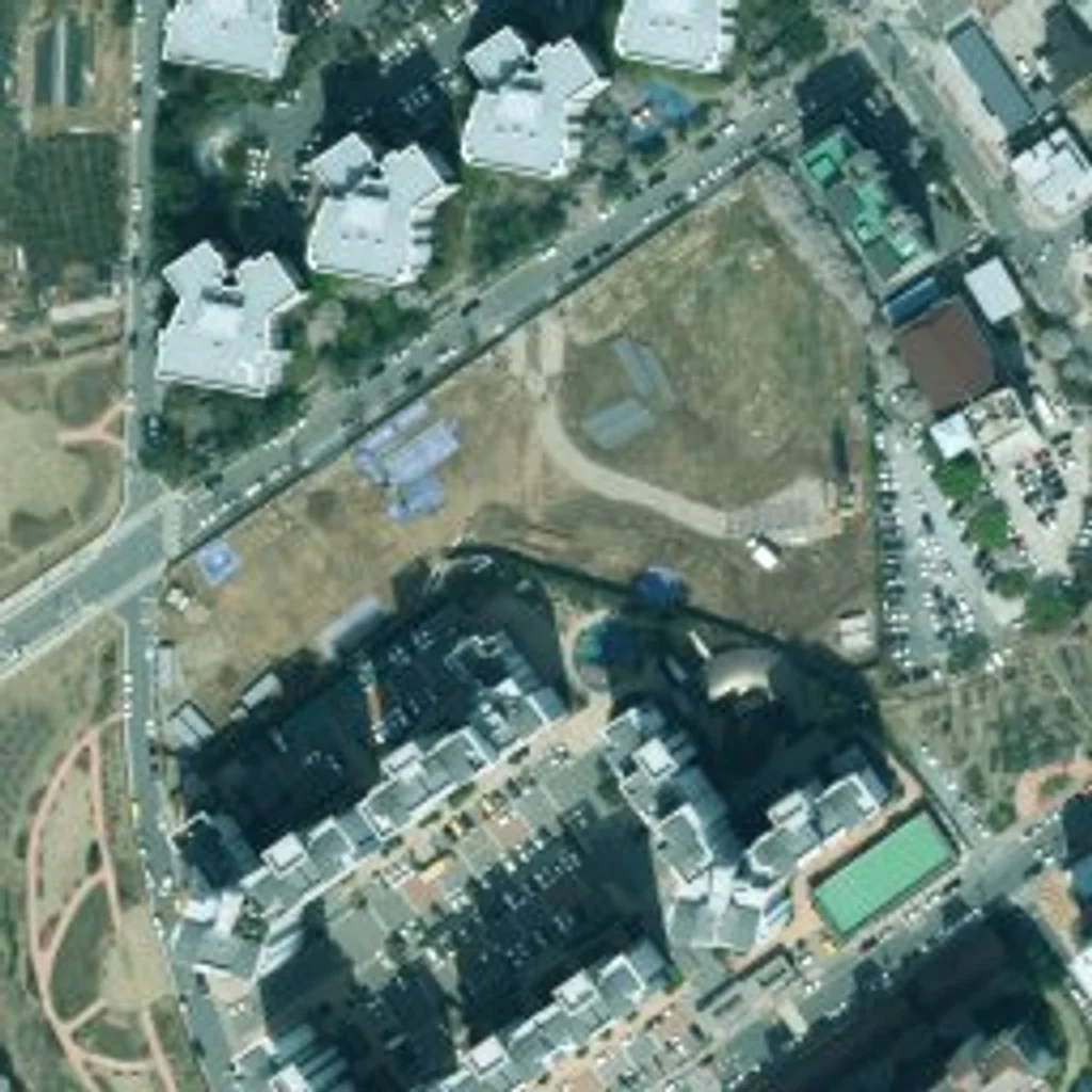 삼문동지엘리베라움 위성사진 — 밀양시 삼문동