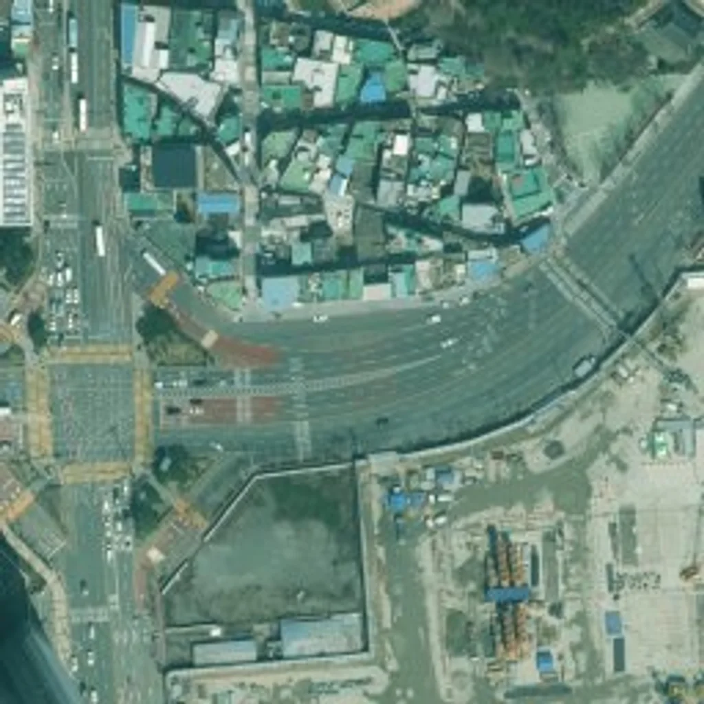 블랑 써밋 74 위성사진 — 동구 범일동