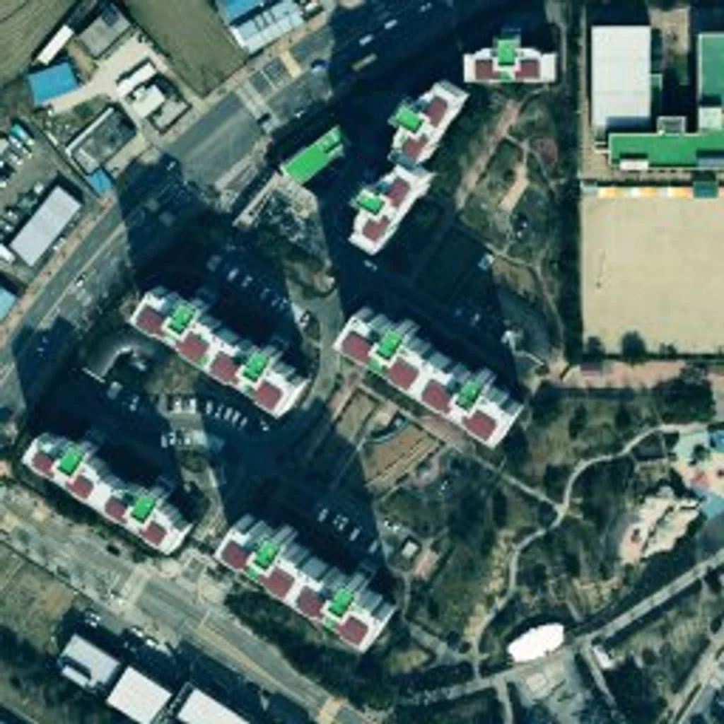 오산세마효성백년가약 위성사진 — 오산시 양산동